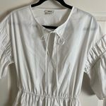 Jason Wu Cutout Ruched Cotton-blend Poplin Mini Dress -size 8 Photo 3