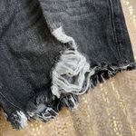 KanCan USA KanCan Wayne black raw hem high rise distressed shorts 11/29 NWT Photo 6