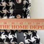 LILI SIDONIO Molly Bracken Houndstooth Plaid WIDE LEG Trouser Pant Pleated M Black Size M Photo 11