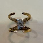 Luv AJ The Triple Spear Bangle Ring in Antique Gold Photo 4