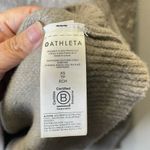 Athleta Women's Sahara Bluff Hawthorn Textured Crew Sweater Wool Blend Size XS Photo 3