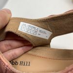 Cobb Hill Hollywood T Strap Light Rose Pink Leather Wedge Comfort Sandal Size 10 Photo 7