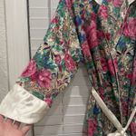 Victoria's Secret Vintage Gold Label 90s Romantic Floral Robe Kimono Women's M/L Photo 1