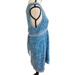 Telluride Clothing Co. Sz M Blue Tie Back Cotton Blend Dress Blue Size M Photo 1