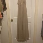 Bill Levkoff Harmoni Chiffon High Neck A-Line Princess Dress-‎  Photo 3
