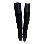 Ecote Urban Outfitter Black Suede Over the Knee Boots Women’s Size 8.5 Side Zip Photo 7