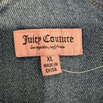 Juicy Couture  Shortall Raw Hem Casual Stretch Blue XL NWT Photo 6