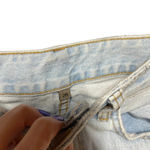 Carmar‎ Denim Super Ripped Straight Leg Jeans Light Wash Blue Size 26 Photo 6