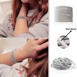 Boutique NEW 2 mm Gold Plated Stainless Steel 316Lā Stackable Guitar String Bracelets Photo 1