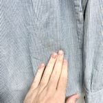 Vtg CASEY & MAX Blue 90's Styled Button Down Embroidered Long Sleeve Button Up Size M Photo 4