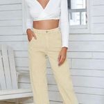 SheIn High Waisted Corduroy Pants Photo 0