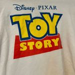 Disney Toy Story Cropped Long Sleeve Shirt With Characters Size L Photo 2