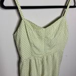 Hollister Green Daisies Strappy Mini Dress Casual Women's Size Small Photo 7