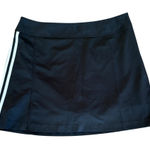 Adidas  Clima Cool Black Athletic Skort Golf Tennis 3 Stripe Womens Size 10 Photo 0