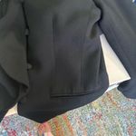 Le chateau Liz Claiborne Collection Elegant Black Ruffle Jacket Photo 11