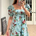 Urban Outfitters Laura Ashley UO Exclusive Penelope Toile Babydoll Dress Photo 1