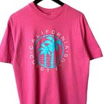 Urban Outfitters California Coast Club T Shirt Vintage 80s 90s Large L Pink Graphic Tee Photo 0