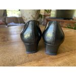 Trotters DORIS Round Toe Business Slip On Loafer Patent Leather 8M Green Size 8 Photo 1