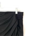 MM.LaFleur M.M. Lafleur The Soho Black Ruched Skirt size XL Photo 5