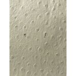 Kate Spade  Cream Wellesley Ostrich Embossed‎ Leather Tote Shoulder Handbag Purse Photo 8