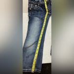 Miss Me Dark Blue Ankle Jeans signature cuffed capri size 24 women Photo 15