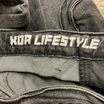 XOA Xtra Ordinaire Apparel Women's Cargo Denim Jeans Smokewash Size XXS NWT Black Photo 10