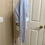 Jessica Simpson  light blue cardigan sweater Photo 4