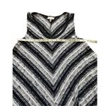 Anthropologie Meadow Rue knit sweater sharkbite hem sleeveless shirt size small White Photo 4