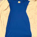 See You Monday  Dress Blue Photo 0