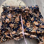 Garnet Hill NWT  organic‎ cotton floral print trousers Photo 4