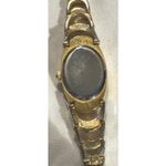 Annibel Women Two Tone Oval Face Roman Numeral Quartz Wristwatch Gold Silver Photo 2