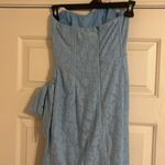 Hello Molly Strapless Light blue homecoming dress Photo 3