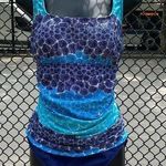 MiracleSuit Vintage  Seashell Ruched Tummy Control Swimsuit Women Size XL Photo 0