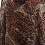 BKE ‎ women’s size large double layer spaghetti strap, sheer abstract top Photo 1