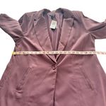 Torrid NWT Drape Front Blazer Dusty Purple Mauve Single Button Plus Size 1X Photo 10