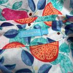J. McLaughlin Fruit Print XS Cotton Button Up Shirt Photo 5