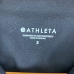 Athleta  Black Raninier Long Sleeve Half Zip Athletic Sport Shirt S Photo 7