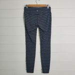 Athleta  Black and White Striped Leggings Yoga‎ Pants. Size S Photo 2