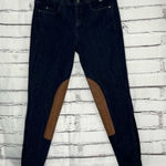 Kerrits  Skinny Jeans Knee Patch Riding Breeches Blue Women’s S Equestrian Pants Photo 0