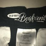 Old Navy Boyfriend Black Jeans Size 12 Regular Photo 2
