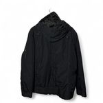 COOGI Black Hooded Bomber Jacket Men's Large Zip Pockets Puffer Lined Streetwear Photo 4