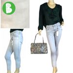 AG Adriano Goldschmied ADRIANO GOLDSCHMIED GRAY DISTRESSED SKINNY "THE LEGGING ANKLE" JEANS NWT (29) Photo 1