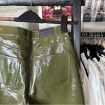 Pistola  Cassie Olive Faux Leather High-Rise Straight-Leg Pants Photo 15