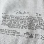 Playtex 18 Hour Ultimate Lift & Support Bra 40B Silver Jacquard Full Coverage Photo 2