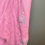 CB Casual Pink Christmas Blouse – Size L Size L Photo 3