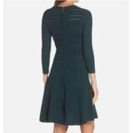 Eliza J Green Long Sleeve Sweater Dress Knee Length Exposed back zipper Sz 3XL Photo 11