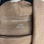 American Eagle Brown Knit Cowl Neck Sweater Size M Photo 2