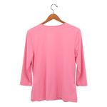 Judy P Karen 3/4 Sleeve Double Layered Front V Photo 3