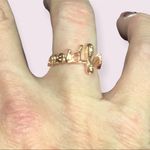 Future Mermaid cut out rose gold ring 7‎ Pink Photo 0