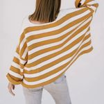 By Together Striped Boxy Knit Sweater Photo 1